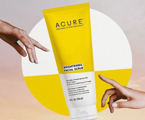 acure افضل مقشر للوجه 