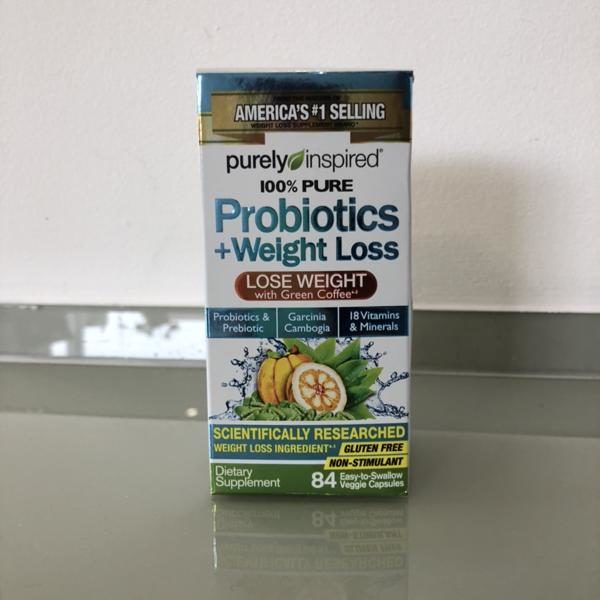 حبوب بروبيوتيك لفقدان الوزن من Purely Inspired