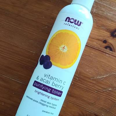 Solutions تونر منقي للبشرة من Now Foods