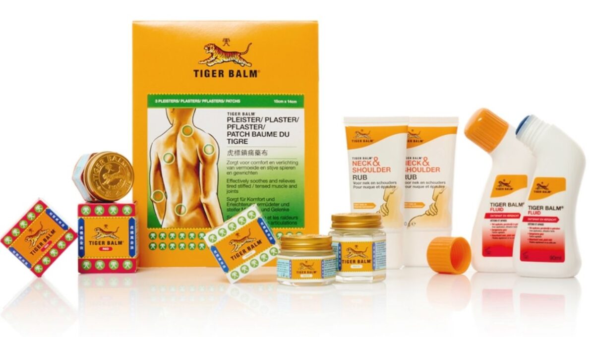 ابرز منتجات تايجر بالم من الصيدلية  tiger balm مع السعر 2025